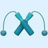 Adjustable Cordless Jump Rope with Double Ball Bearings
