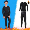 Kids Compression Sportswear Set – Warm Running & Basketball Base Layers for Boys