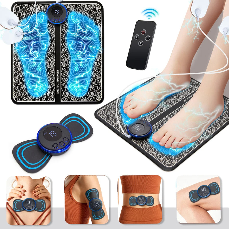 Electric EMS Foot Massager Accessories Pulse Muscle Stimulator