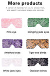 Natural Rose Quartz Eye Mask Massager