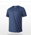 Men’s Breathable Quick-Dry Running Sports Fitness Short Sleeve T-Shirt