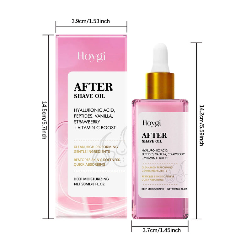 After Shave Oil Strawberry Vanilla Hair Aftershave Care Essential Oil