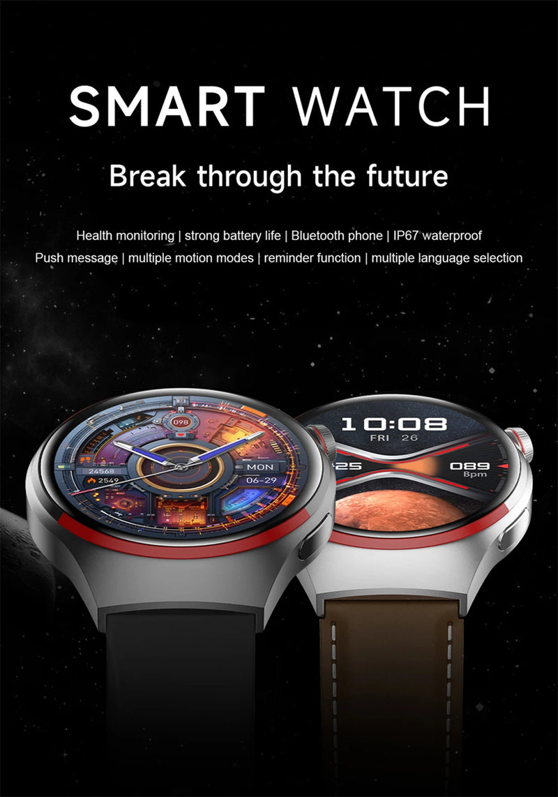 GT4 Pro Smart Watch with GPS & AMOLED Display