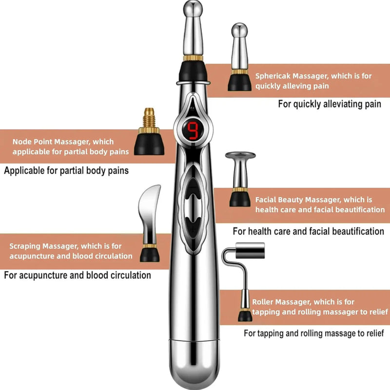 Electronic Acupuncture Pen – Needle-Free Relief Through Meridian Therapy
