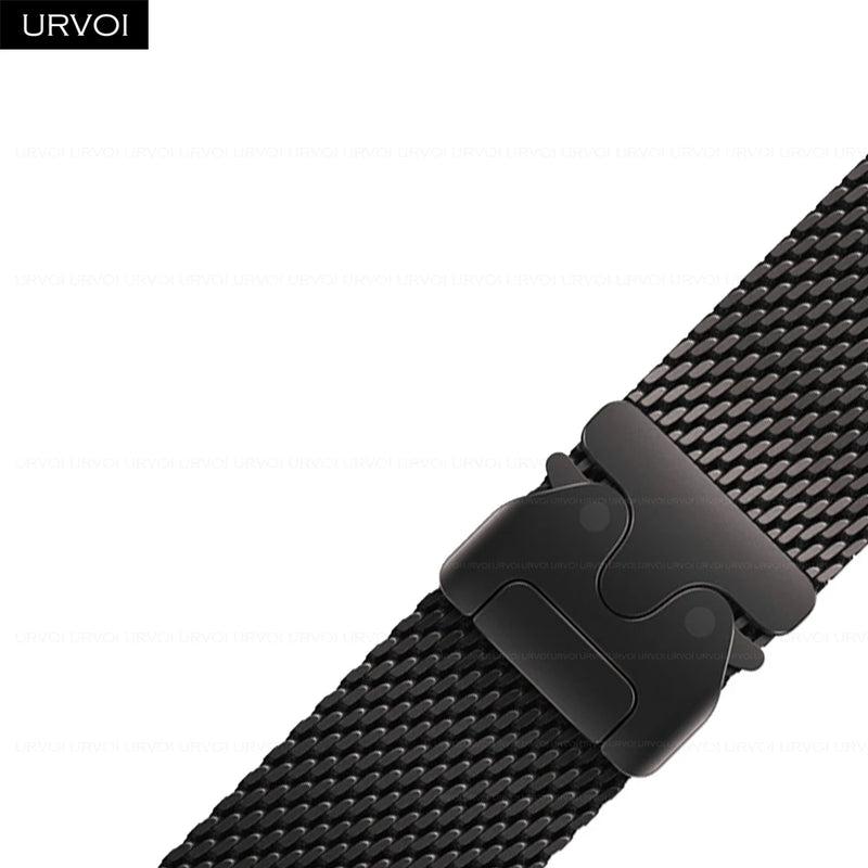 URVOI Titanium Milanese Loop for Apple Watch
