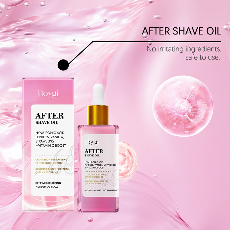 After Shave Oil Strawberry Vanilla Hair Aftershave Care Essential Oil