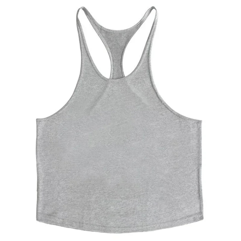 Men’s Plain Gym Fitness Muscle Tank Top
