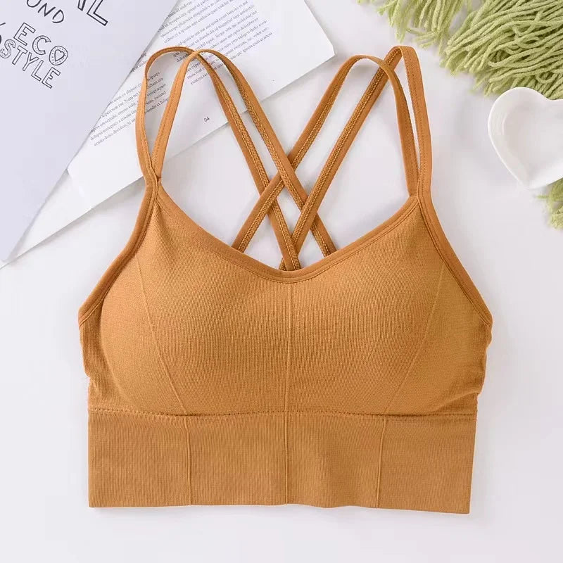 Women’s Cross Strap Sports Bra