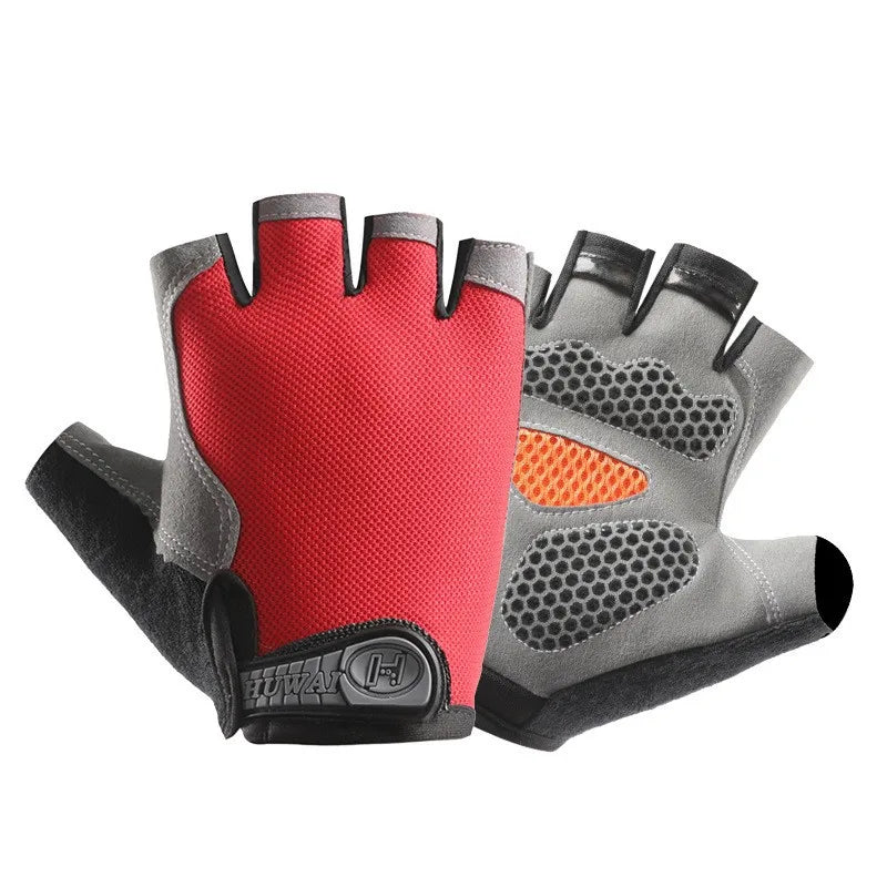Non-Slip Breathable Gym Gloves for Weightlifting & Fitness