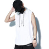 New Men’s Fashion Sportswear Hooded Sleeveless T-Shirt