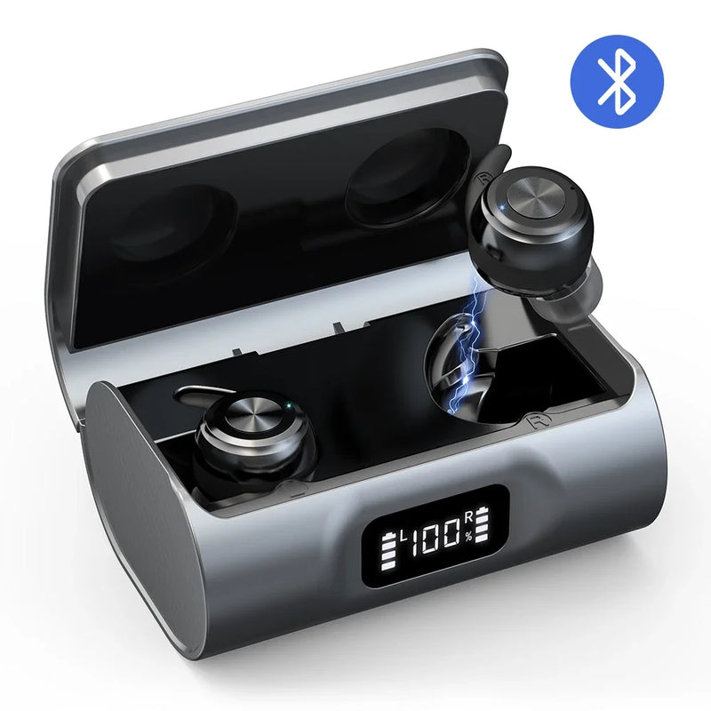 ITE Bluetooth Rechargeable Hearing Aid with Sports Appearance and Digital Chips for Elderly