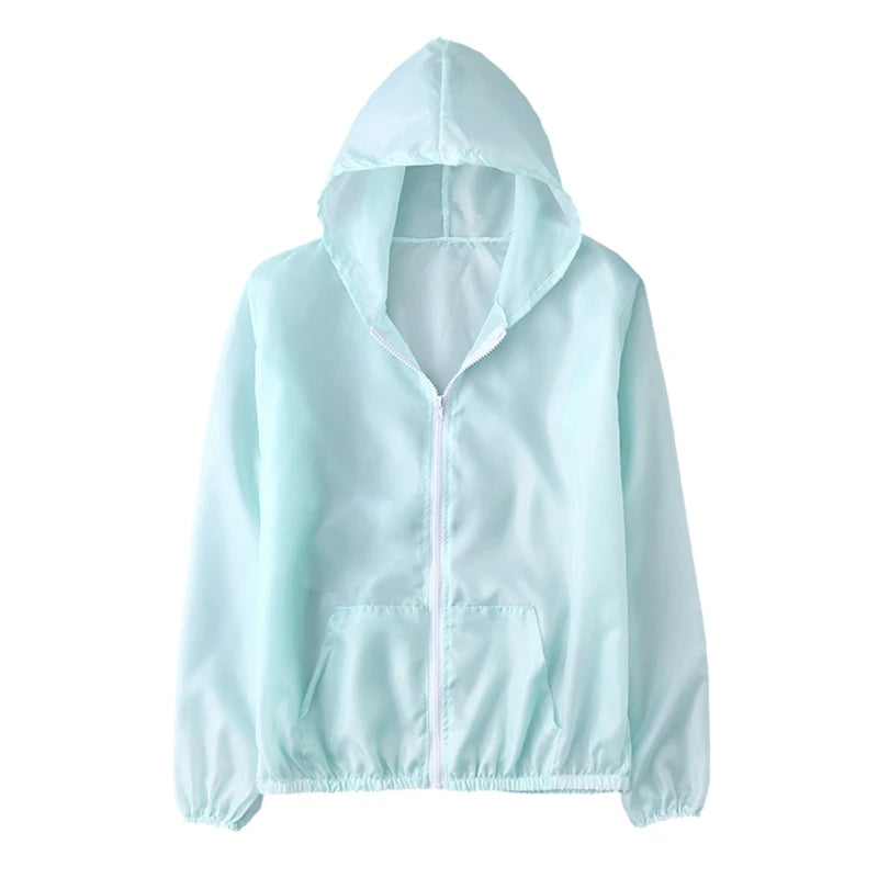 Quick Dry Breathable UV Protection Jacket – Lightweight Sunscreen Coat for Men & Women