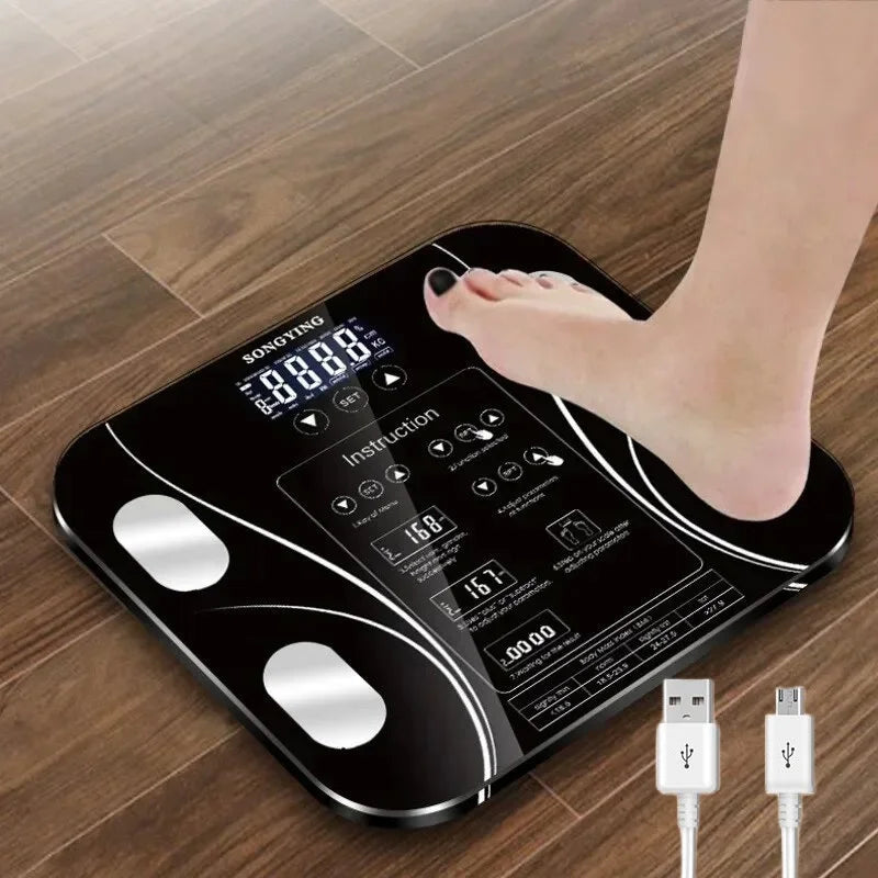 Charging Model Intelligent Body Weight Scale: