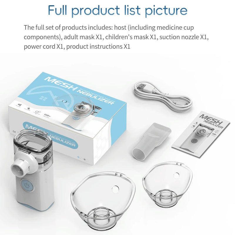 KIUZOU Medical Portable Nebulizer