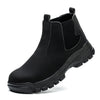 Men's Waterproof Steel Toe Safety Boots – Anti-Smash, Puncture-Resistant Work Shoes