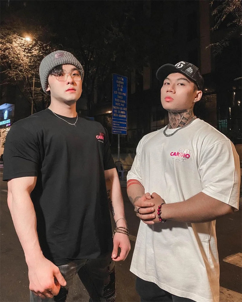 ANTI CARDIO Oversized Sports T-Shirt