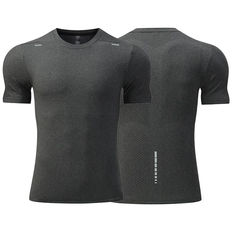 Men's Summer Loose Breathable Short Sleeve Outdoor Cycling Quick Dry Top