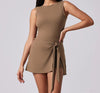 VITALINOVO Women’s Tennis Dress with Built-In Shorts