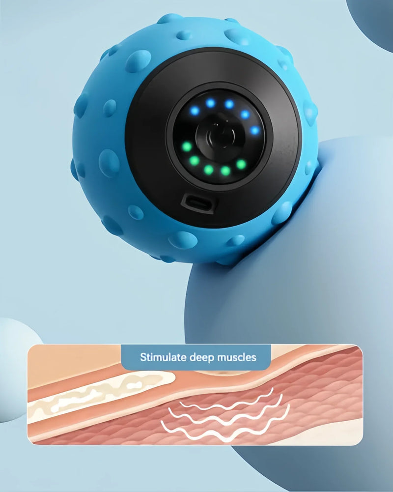 Electric Vibration Massage Ball for Foot & Facial Care