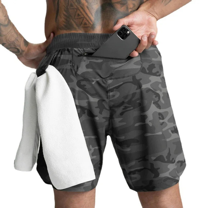 Summer Men’s Quick-Dry Training Shorts