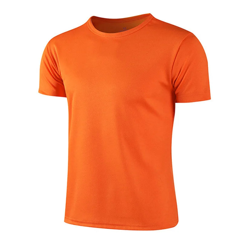 1pcs Men’s Running Shirt – Soccer Jersey Sportswear