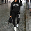 Women’s New York Hoodie & Trousers Tracksuit Set