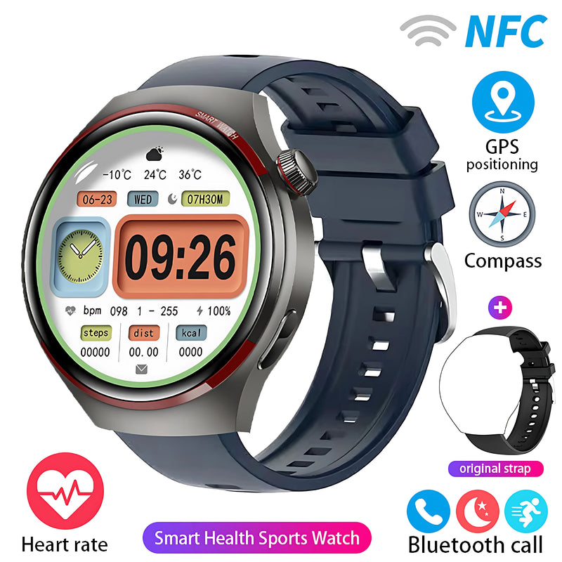GT4 Pro Smart Watch with GPS & AMOLED Display