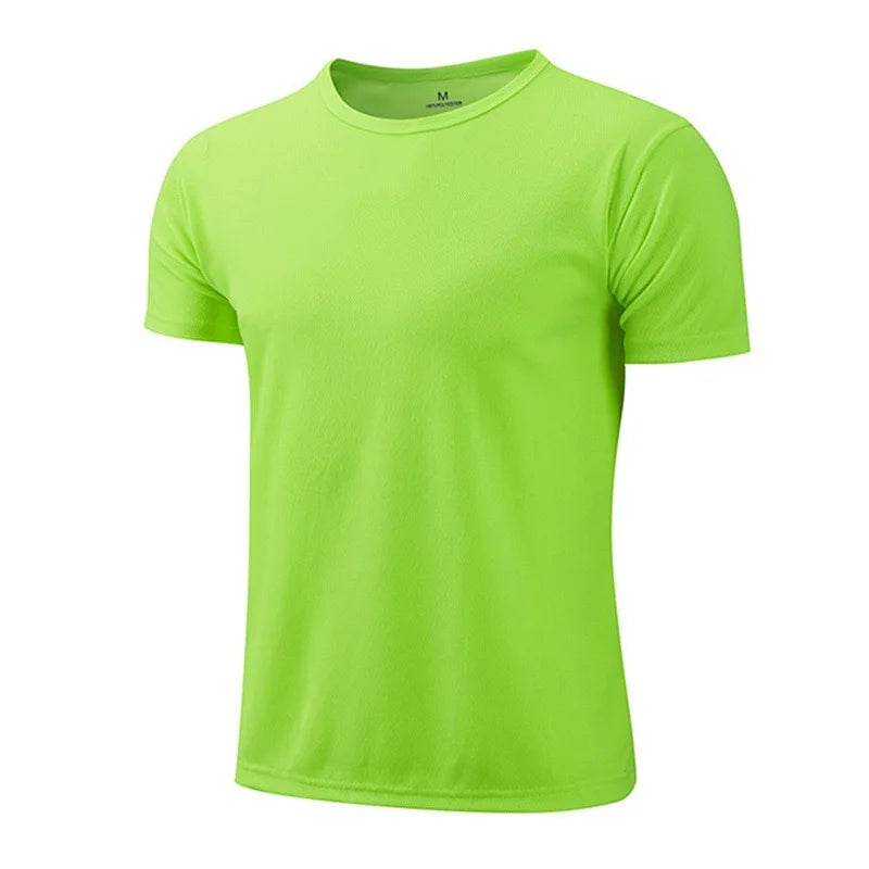 1pcs Men’s Running Shirt – Soccer Jersey Sportswear