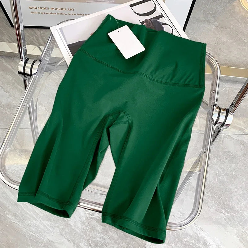 Summer Elastic Breathable Quick-Dry Yoga Shorts