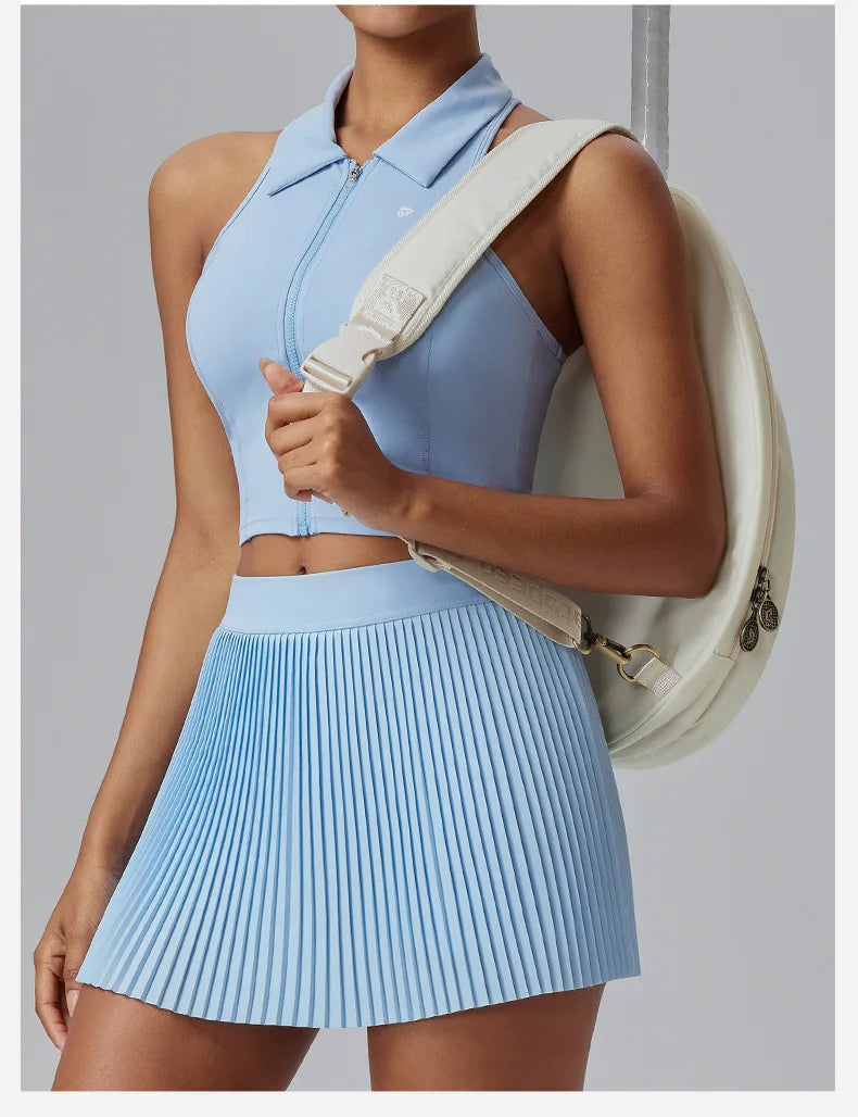 Women’s Organ Pleated Tennis Skirt