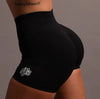 Women’s Seamless Yoga Wolf Gym Shorts