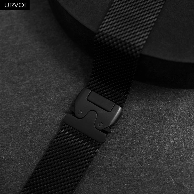 URVOI Titanium Milanese Loop for Apple Watch