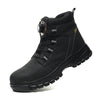 Men's Waterproof Steel Toe Safety Boots – Anti-Smash, Puncture-Resistant Work Shoes