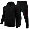 Men’s Casual Tracksuit Set – Hooded Sweatshirt and Sweatpants Jogging Suit