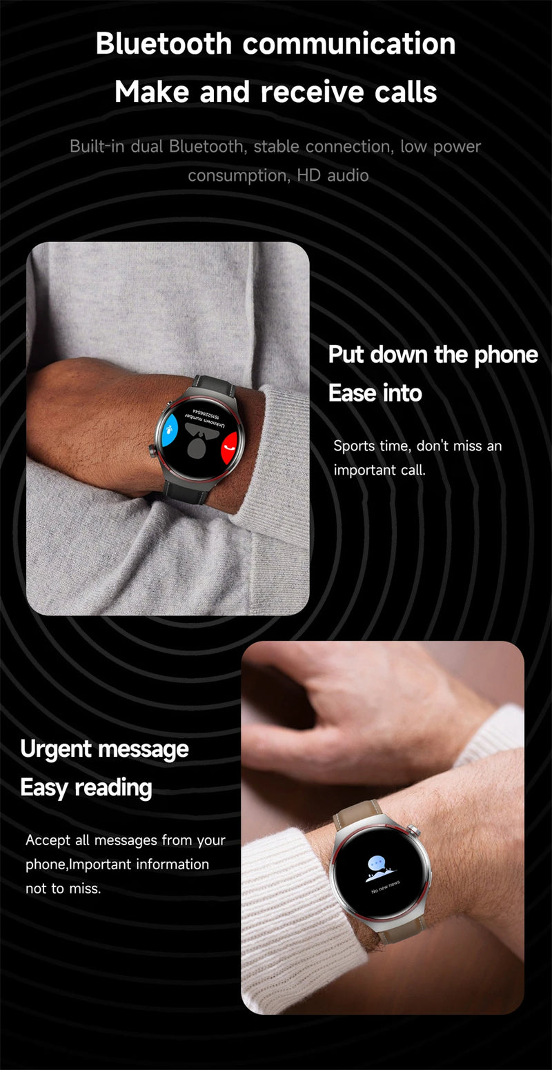 GT4 Pro Smart Watch with GPS & AMOLED Display