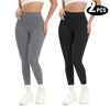2 Pack Women’s High Waisted Seamless Butt Lifting Yoga Leggings