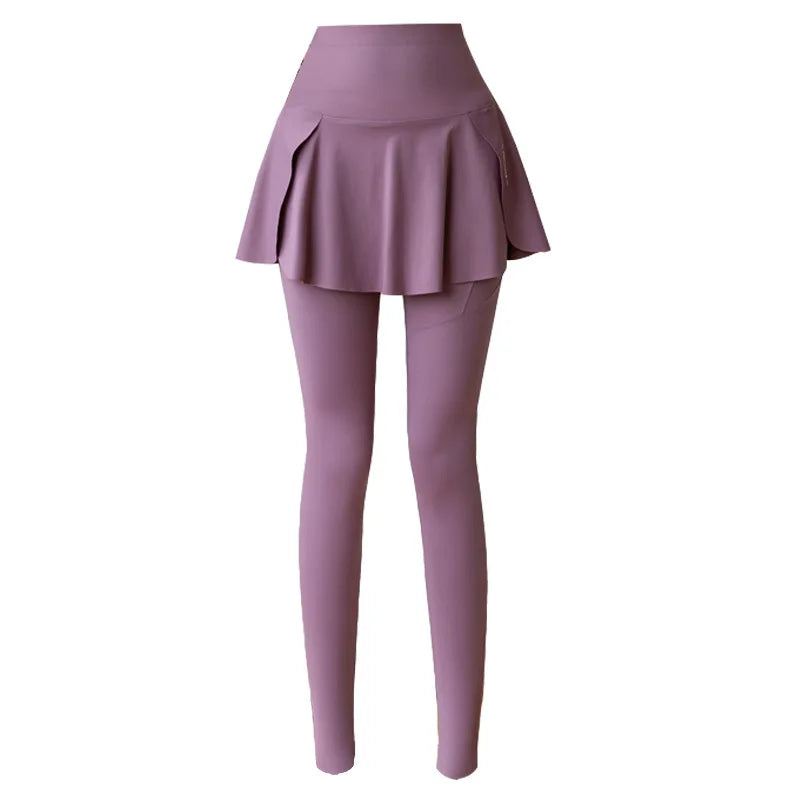 Women’s Thermal Fleece Lined Leggings – High Waisted Winter Workout Tights with Pockets