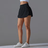 Outdoor Sports High Waist Yoga Tennis Skirt – Breathable Athletic Fitness Skort for Women