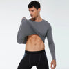 Men's Thermal Compression Shirt – Long Sleeve Running & Gym Workout Top