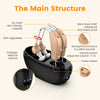 Rechargeable Portable Hearing Aid for the Elderly