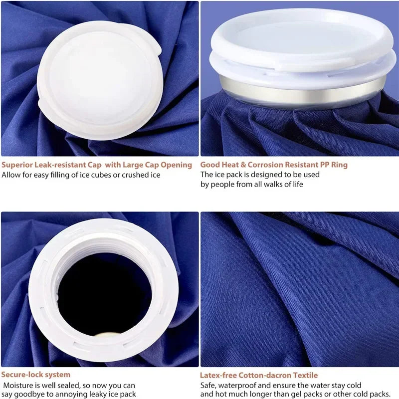 Reusable Ice Bag Compression Wrap for Knee, Ankle, Shoulder & Neck