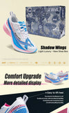 Carbon Plate Marathon Running Shoes – Lightweight Racing Sneakers with Stable Support & Cushioning