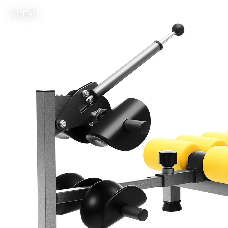 Adjustable Back & Neck Stretch Bench – Spinal Stretching Workout Table
