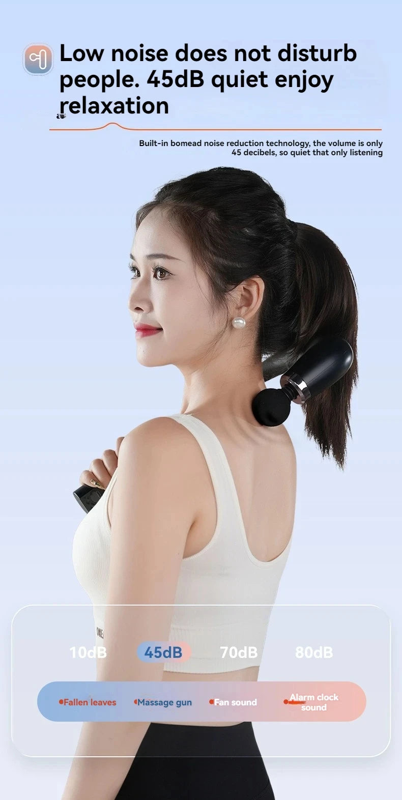 Smart Massage Gun Electric Massager: