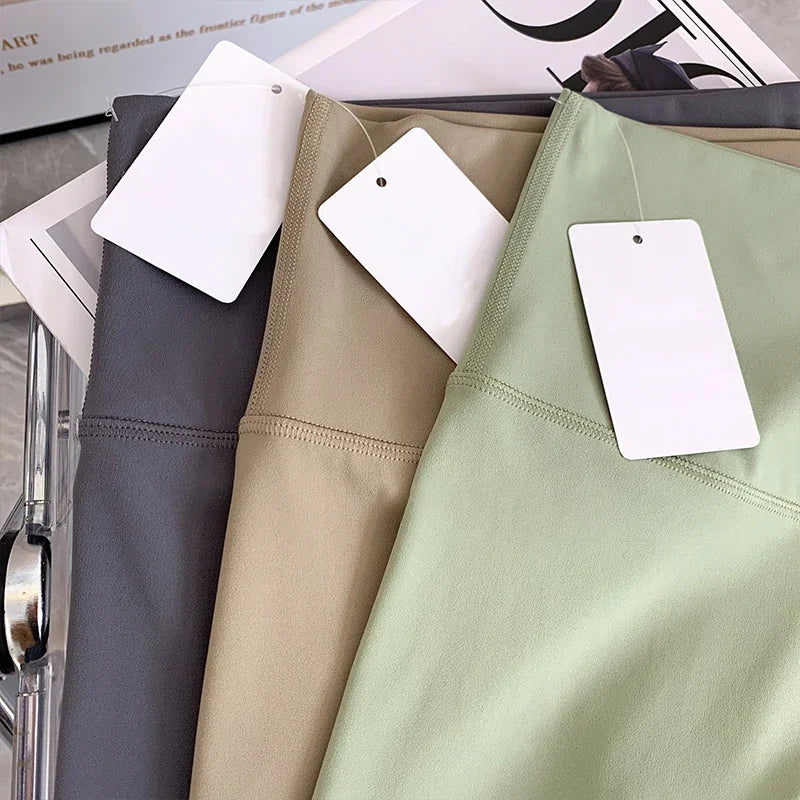 Summer Elastic Breathable Quick-Dry Yoga Shorts