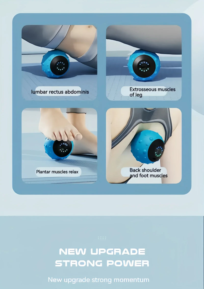 Electric Vibration Massage Ball for Foot & Facial Care