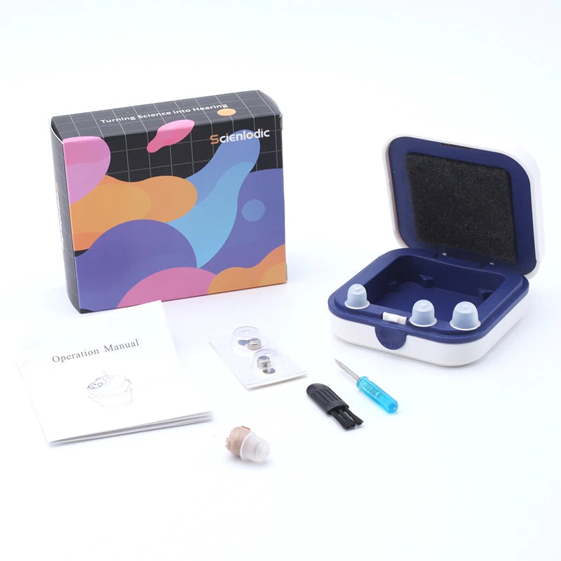 CIC Invisible Sound Adjustable Hearing Aids for The Elderly