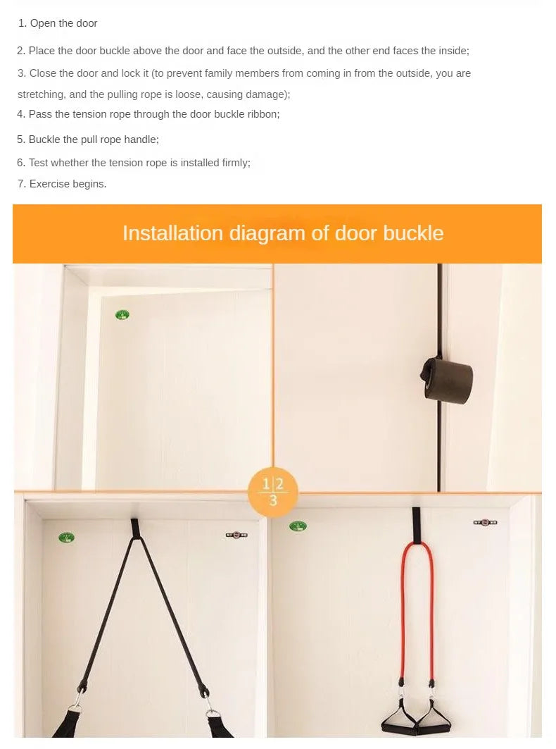 Elastic Resistance Door Anchor Holder Bands