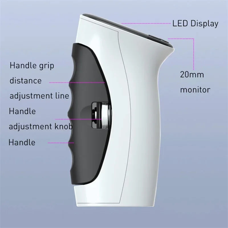 LED Digital Hand Grip Strength Tester & Exerciser – Hand Dynamometer