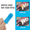 Pet Finger Toothbrush Kit for Dogs & Cats – Silicone Dental Cleaning Tool